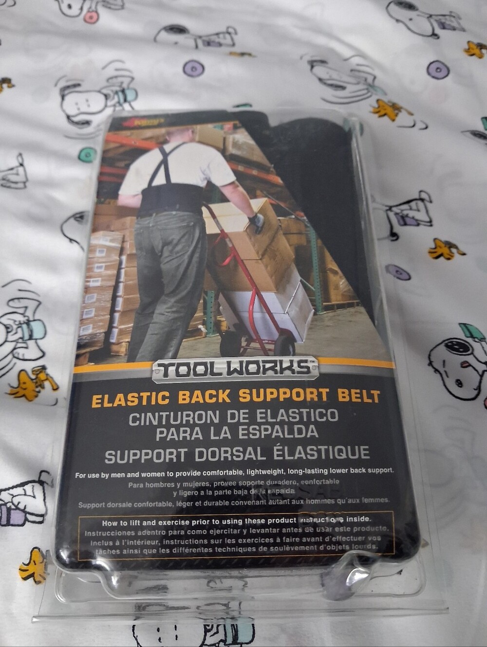 Tool Works Elastic Back Support Belt - New And Sealed